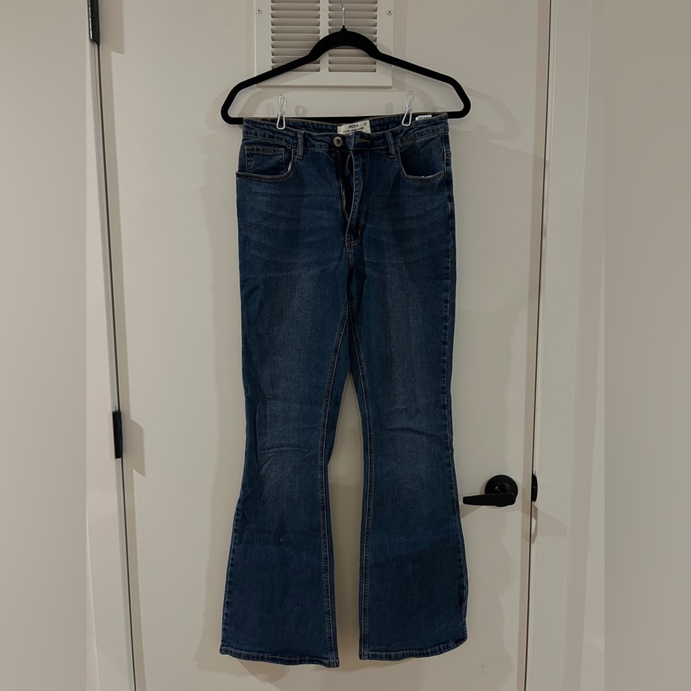 Ardene Dark Blue Flare Jeans